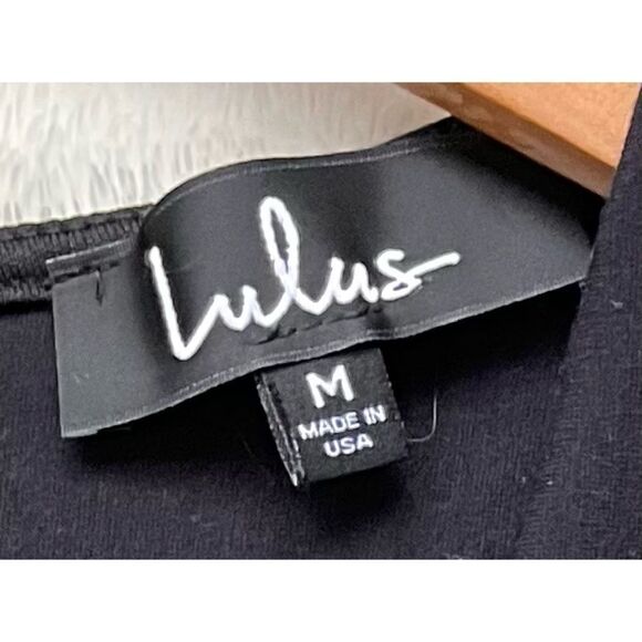 Lulus Be Me Black Sleeveless Bodycon Dress, Size Medium - Picture 8 of 14